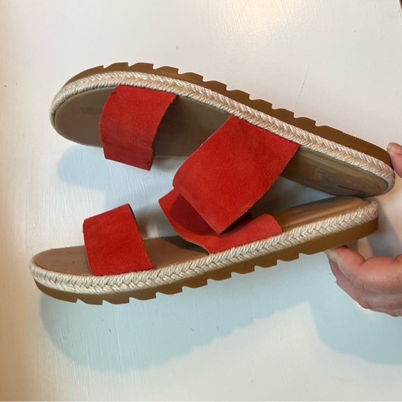SOREL Ella Ii Slide Sandal In Signal Red 6 - Picture 9 of 11